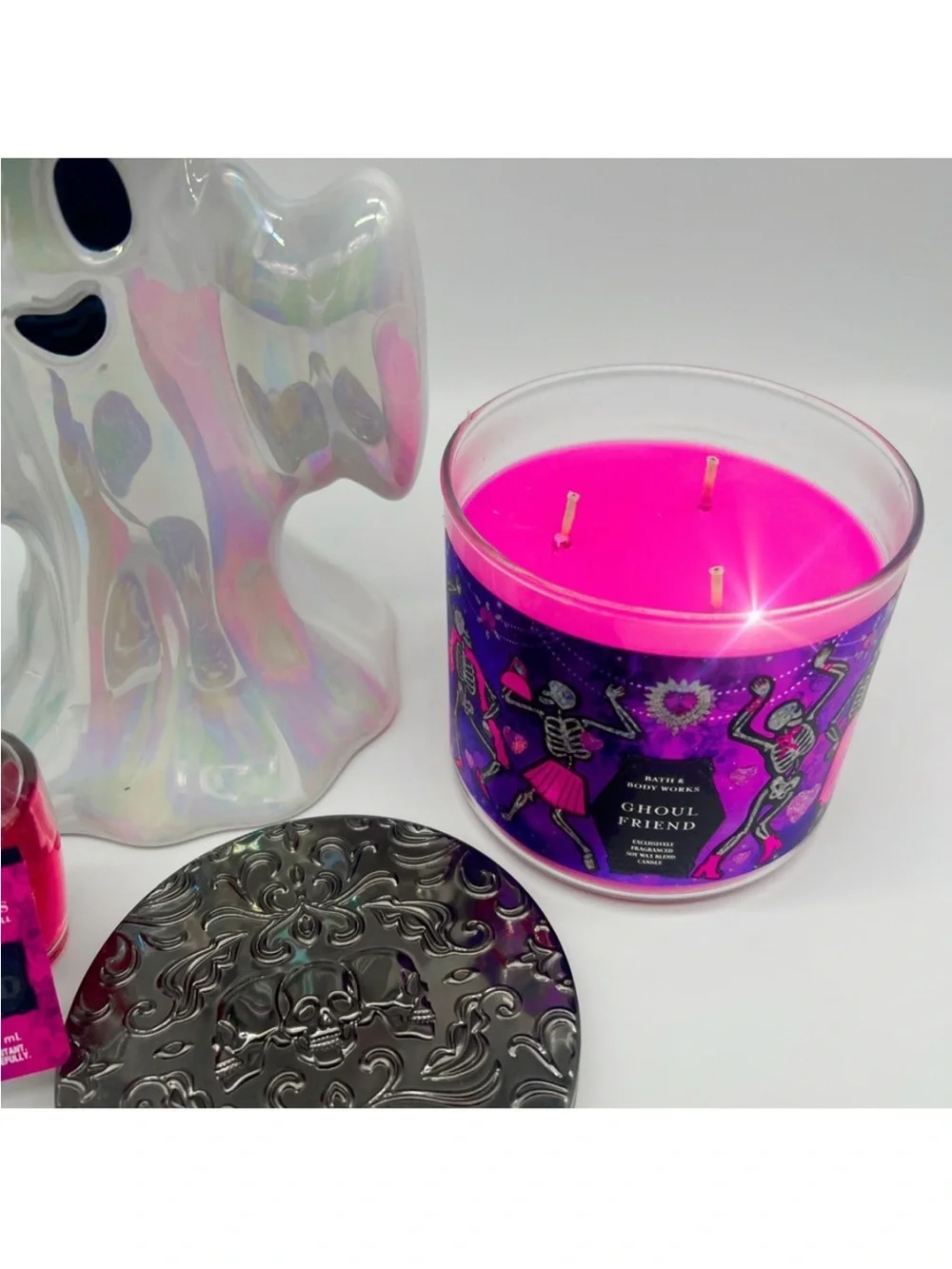 BBW 👻 Ghoul's Night 👻 Rare Ghost Halloween 6 Pc Gift Set NWT
